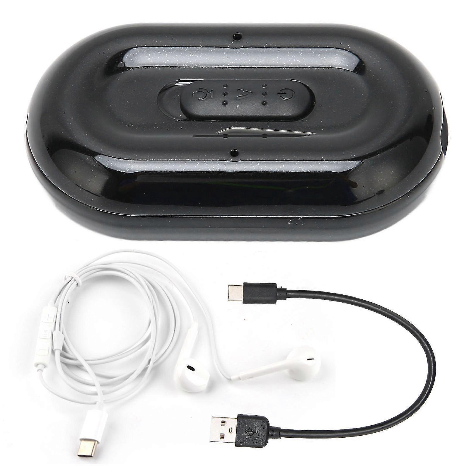 8GB Portable Voice Recorder with Intelligent Noise Reduction and Voice Activation