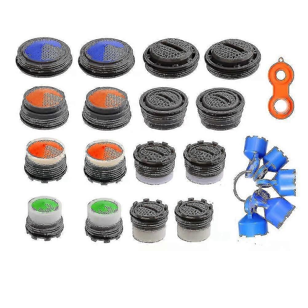 Cache Aerators Faucet Aerator Key Removal Wrenches 16 Pieces 5 Pieces