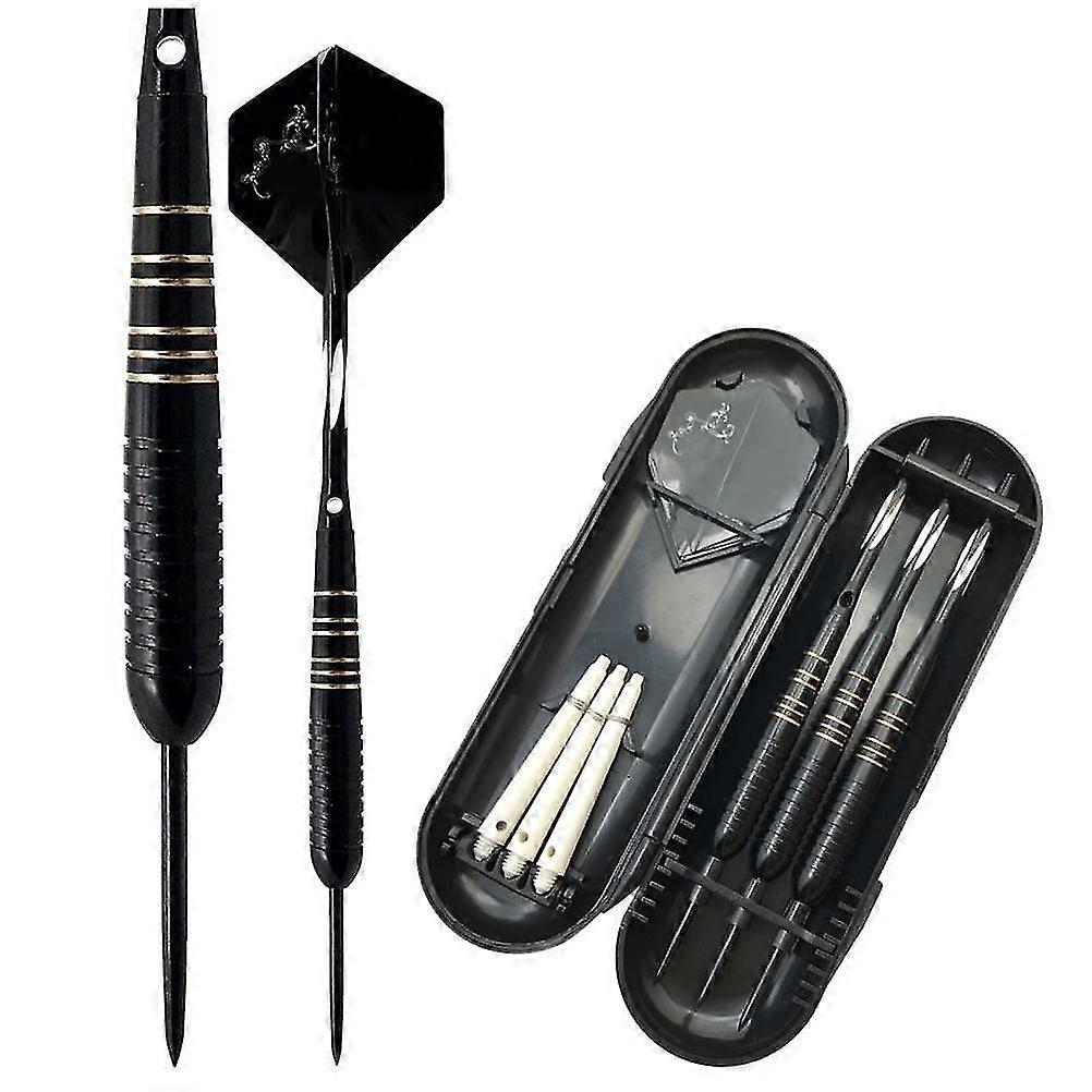 23g Professional Steel Darts Set with Aluminium Shafts and Flights - Includes Case