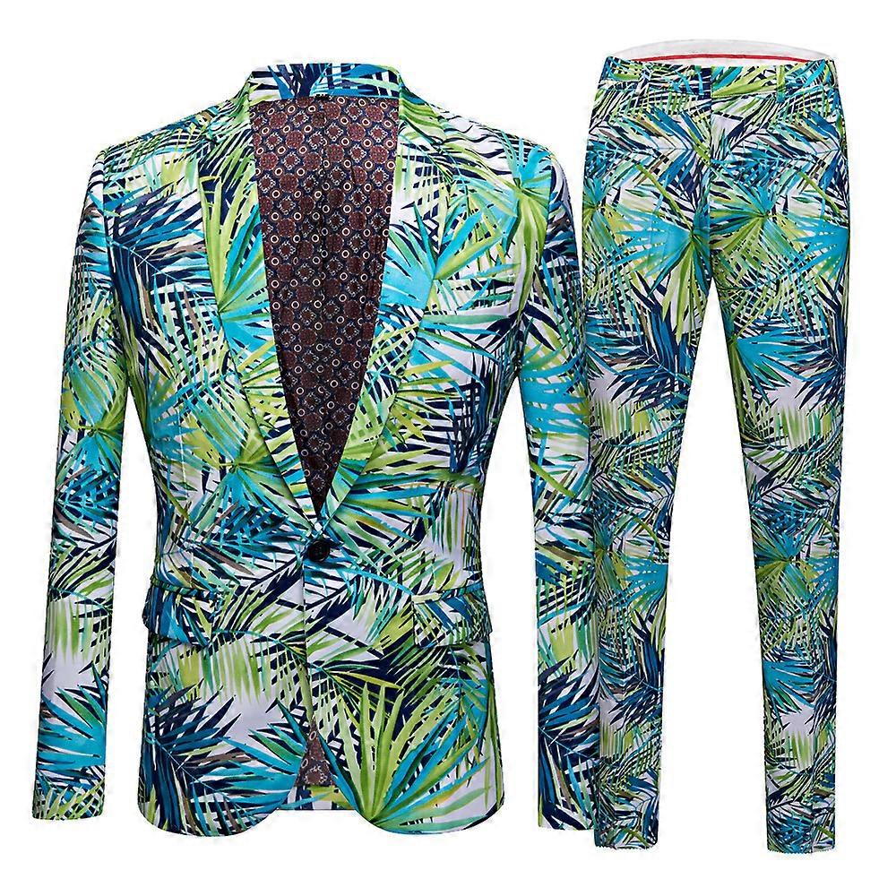 Men's 2-Piece Suits Beach Resort Party Blazers Pants