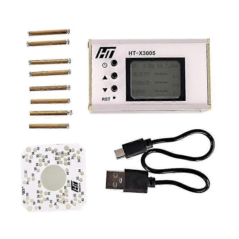 Ht-x3005 Speed Meter Ball Energy Measurement Chronograph Speed Tester With Backlight Lcd