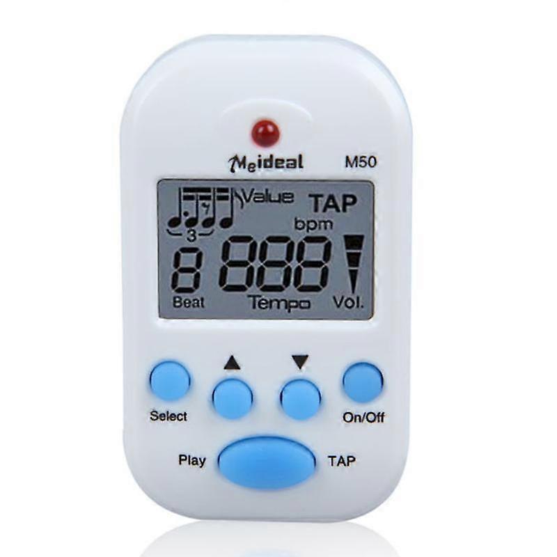 Mini Professional LCD Clip-on Digital Tuner Metronome Guitar Piano amp Metronomo Practical parts accessories For Turner 2021