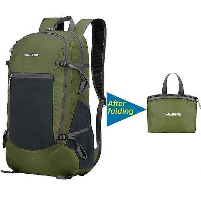 18L Portable Foldable Backpack Folding Mountaineering Bag Ultralight Outdoor Climbing Cycling Travel Knapsack Hiking Daypack Backpacks