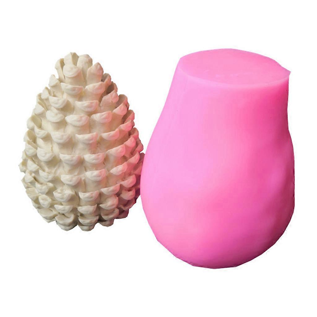 Pine Cone Silicone Mold Keychain Resin Epoxy Craft Polymer Clay Craft