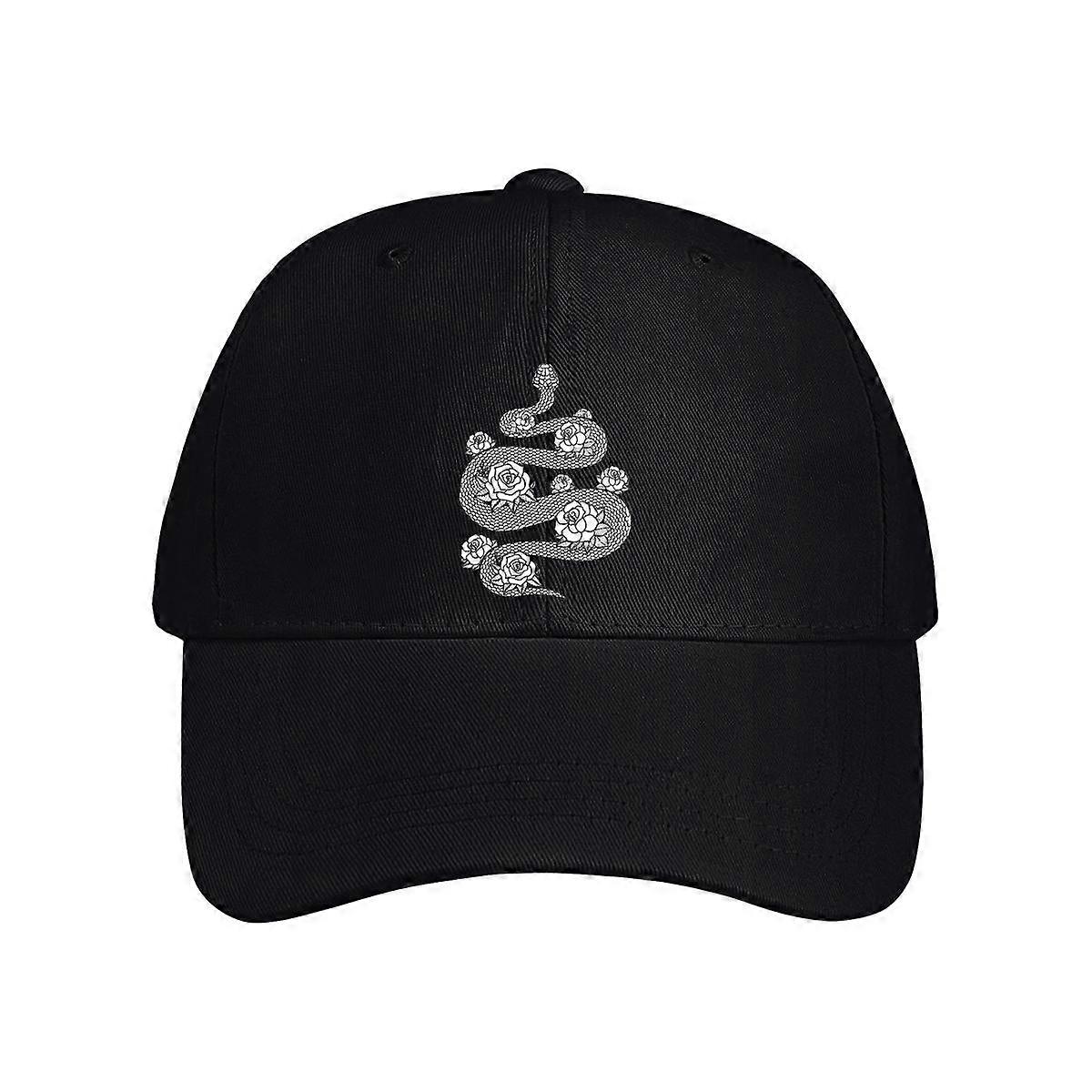 Floral Snake Baseball Cap