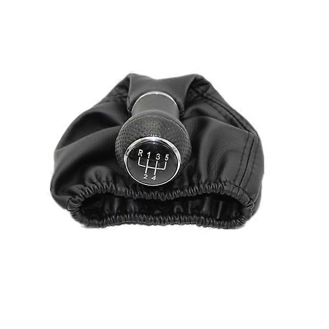 Car Interior For Seat Cordoba 1997 1998 1999 2000 2001 2002 Car-Styling 5 Speed Car Gear Stick Shift Knob With PU Leather Boot Red Line