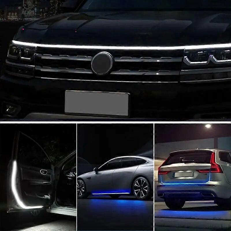 91 LED Scan Start Up Dynamic Hood Light Strip For Cadillac Escalade XT4 XT5 XT6