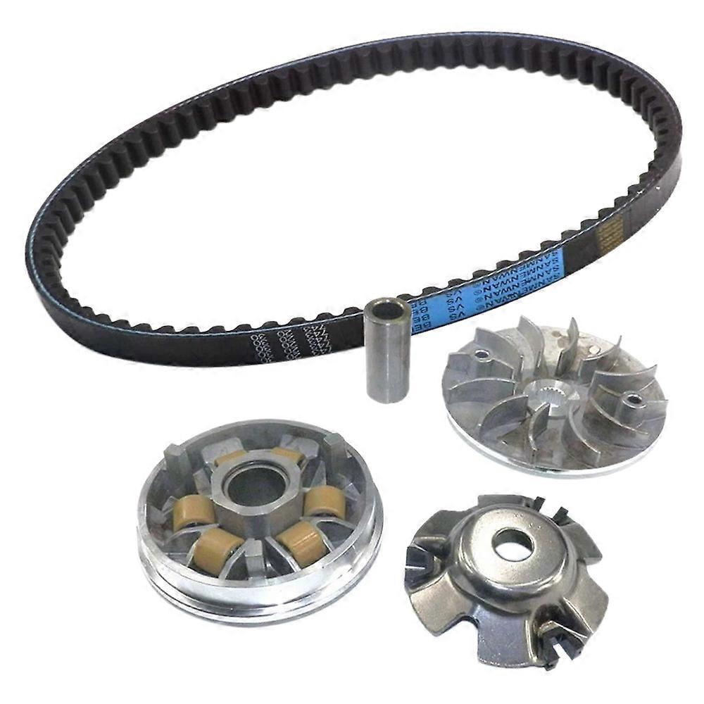 Motorcycle Engine Clutch Transmission Kit Front Belt for GY6 125Cc 150Cc Scooter Motorcycle ATV GO