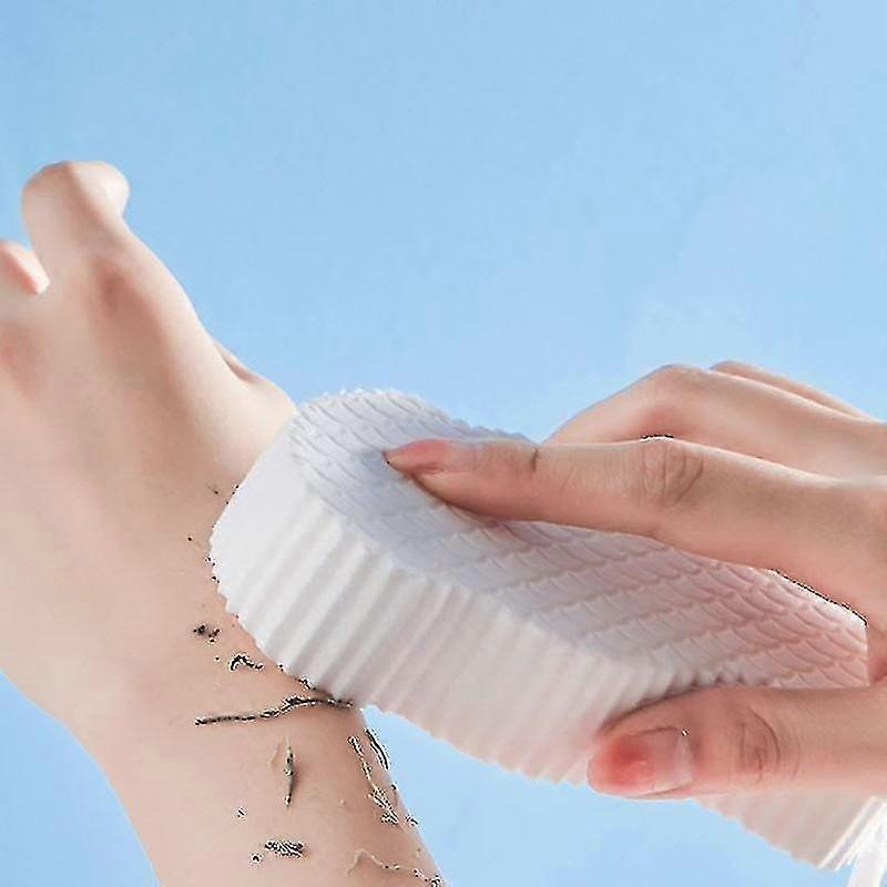 Baby Bath Mud Sponge, 3d Bath Mud Sponge - White (send Hook)