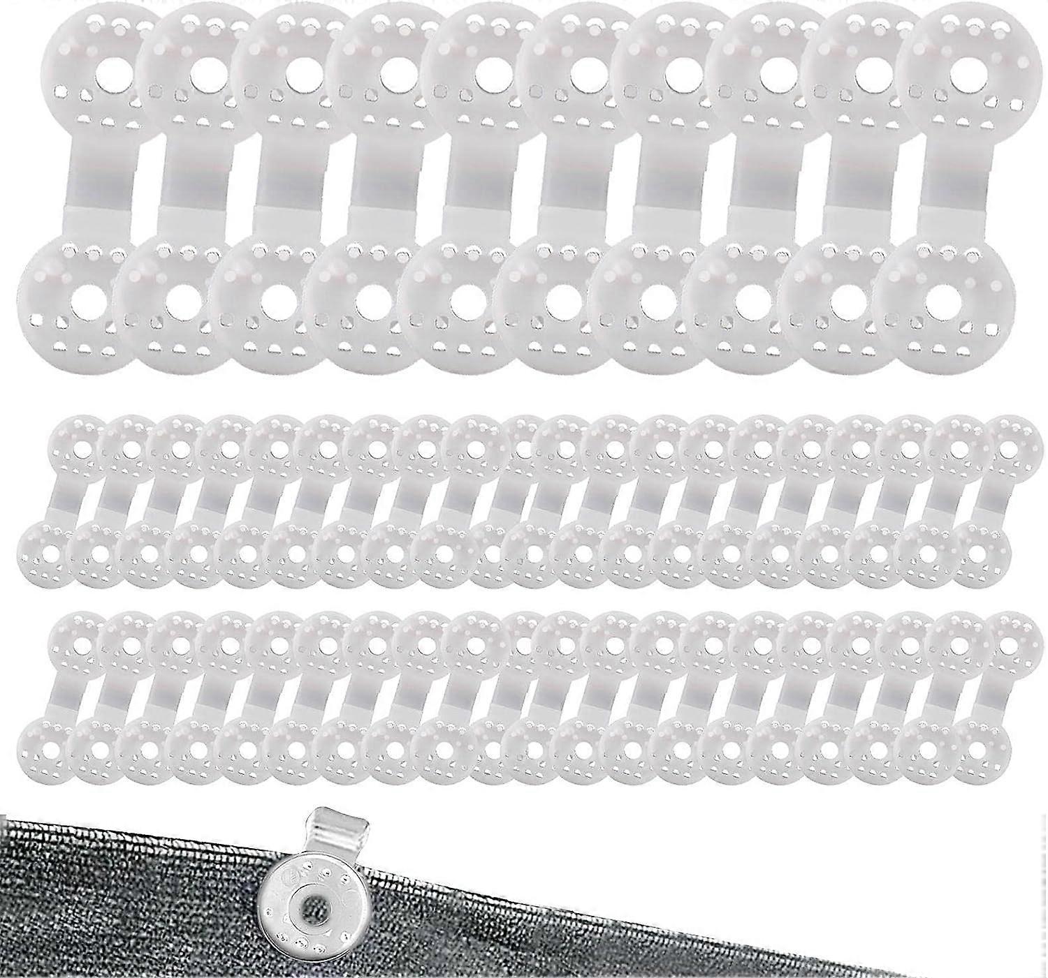 50 Pieces Shade Cloth Clips, Tarp Fixing Clips, Special Clip With Eyelet, UV-Protected Fixing Clips For Privacy Screen, For Fence Cloth, Shade Net, Wi