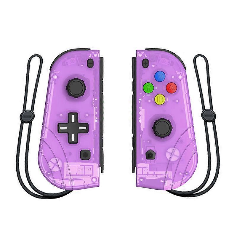 Controlador Joypad Compatível com Switch, Substituição para Switch Joy Con, Controladores Sem Fio Esquerdo e Direito com Função de Despertar Suporte Grip