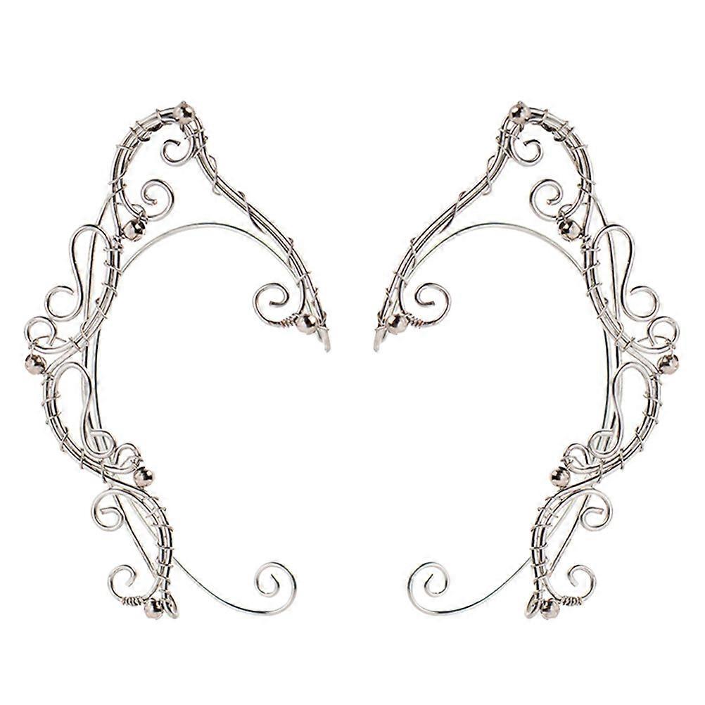 1 זוג חפתים אוזניים Elf קליפ אוזניים עדין Elf על עגילים אביזרי אוזניים