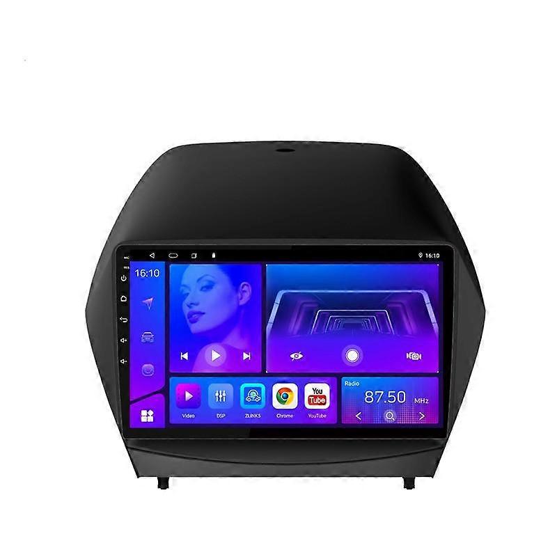 2 Din For Hyundai IX35 Tucson 2 LM 2009-2015 Car Radio Carplay 4g 8-core Wifi Android Auto Car Stereo Car Multimedia Video Player GPS Navigation DSP R
