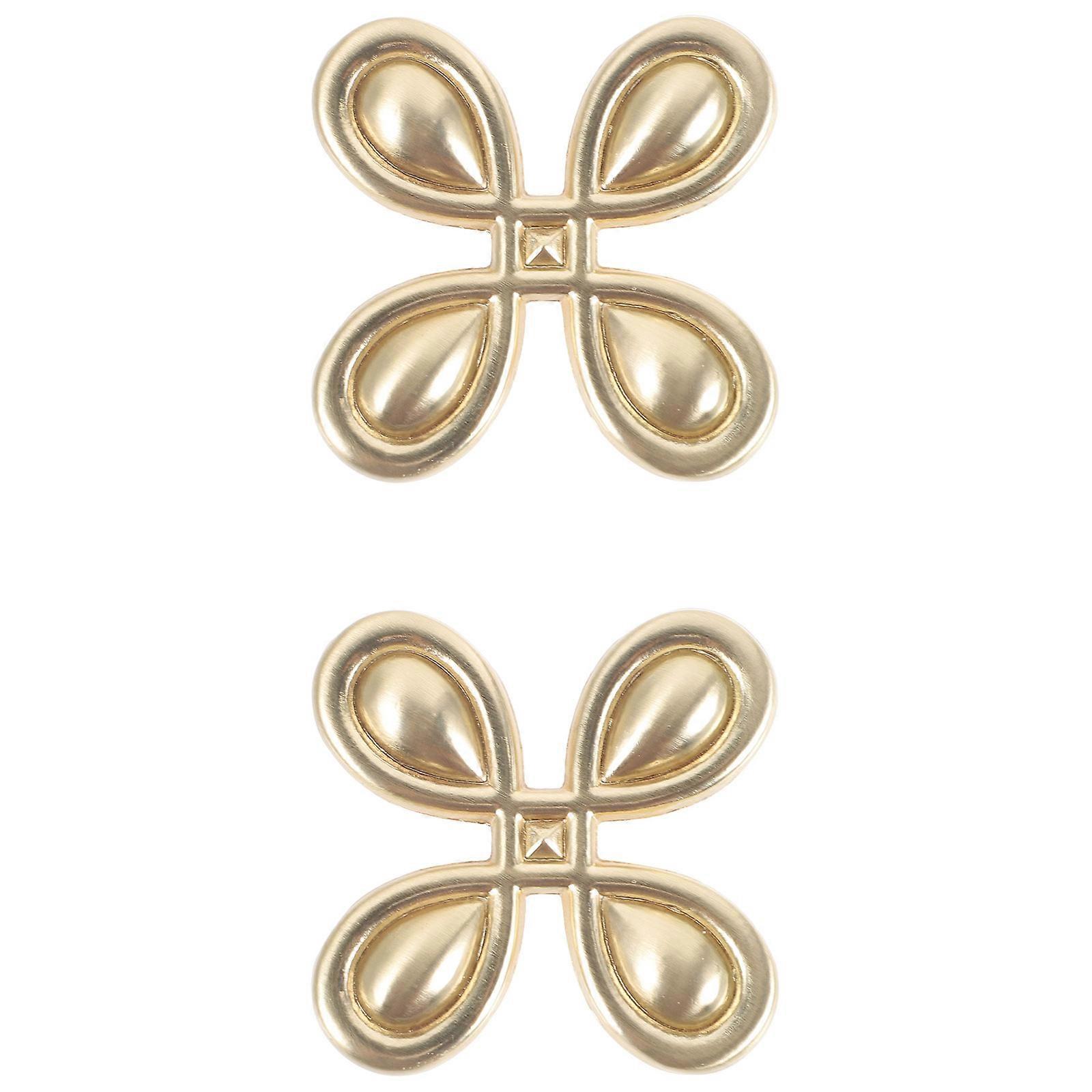 2pcs Cabinet Knobs Metal Drawer Pulls Wardrobe Knobs Modern Dresser Pulls Furniture Handles