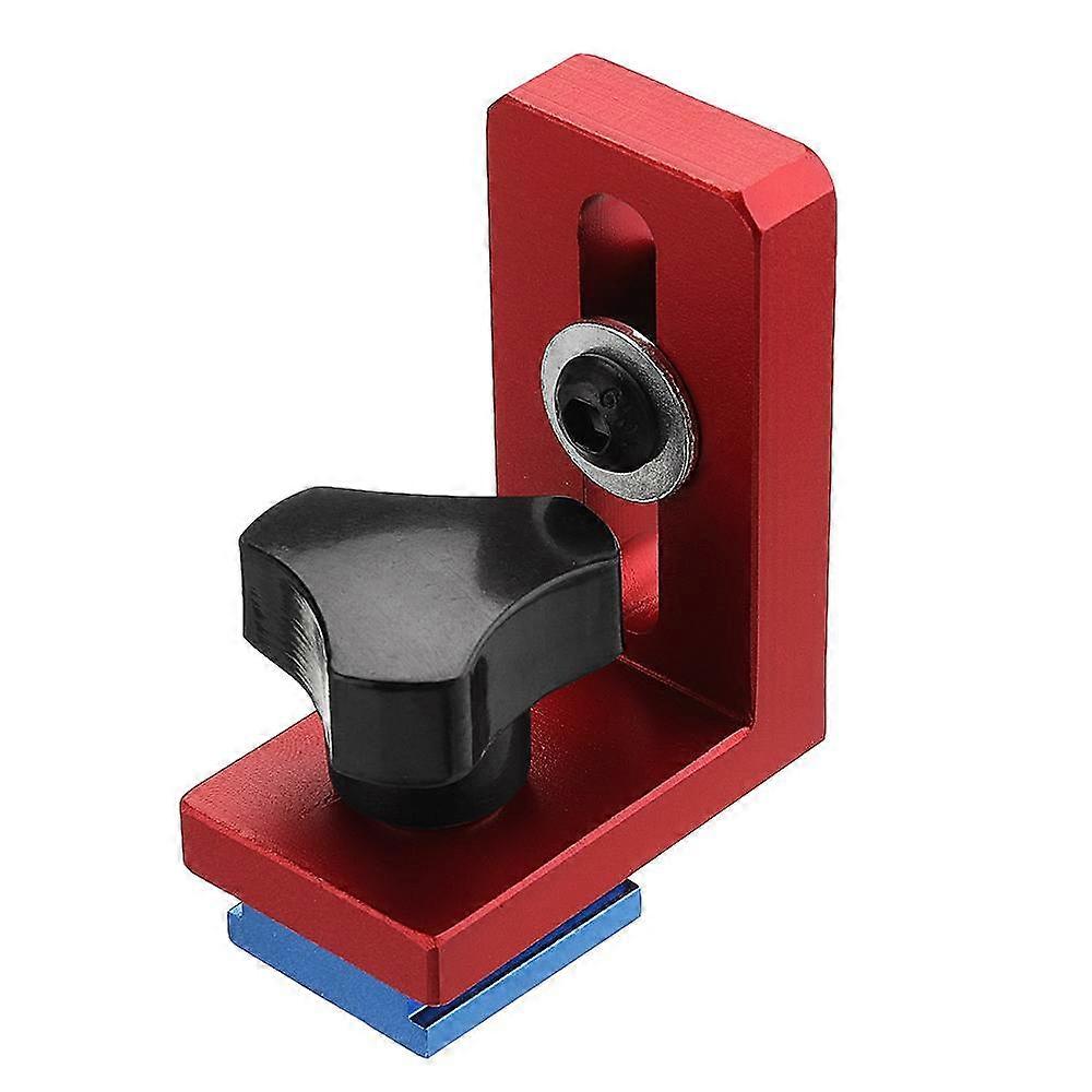 Woodworking T Slot Stopper Miter Gauge Fence Connector Alloy Miter Track Stop Block Saw Table Sliding Brackets Limiter DIY Tool