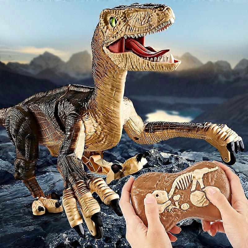 Remote Control T-Rex Dinosaur Simulation Model RC Toy With Walking Roaring Gifts