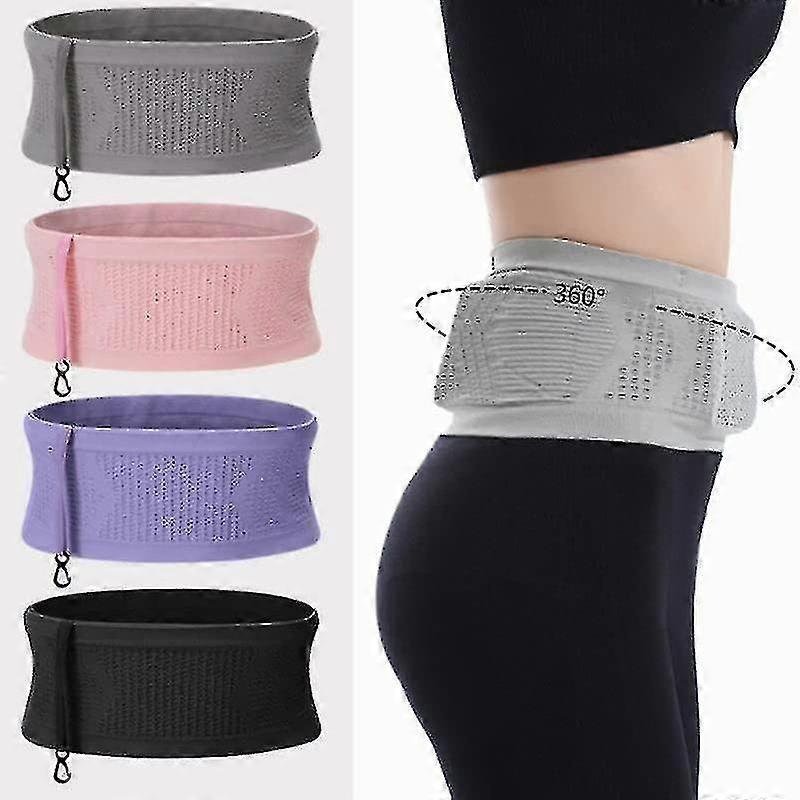 Multifunctional Knit Breathable Concealed Waist Bag Excellent