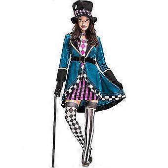 Vestiti Carnevale Abbigliamento Donna Halloween Alice Nel Paese