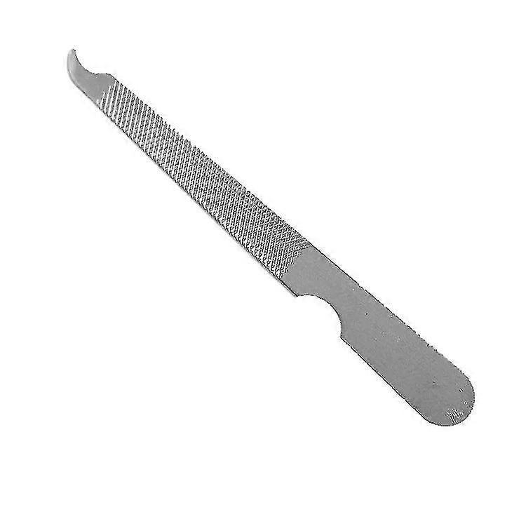 Wuzhou Nail File Set Double-sided Nail File With Curved Tip, Metal File Buffer Fingernails Toenails Manicure Files Nail Care Manicure Tool Accessories
