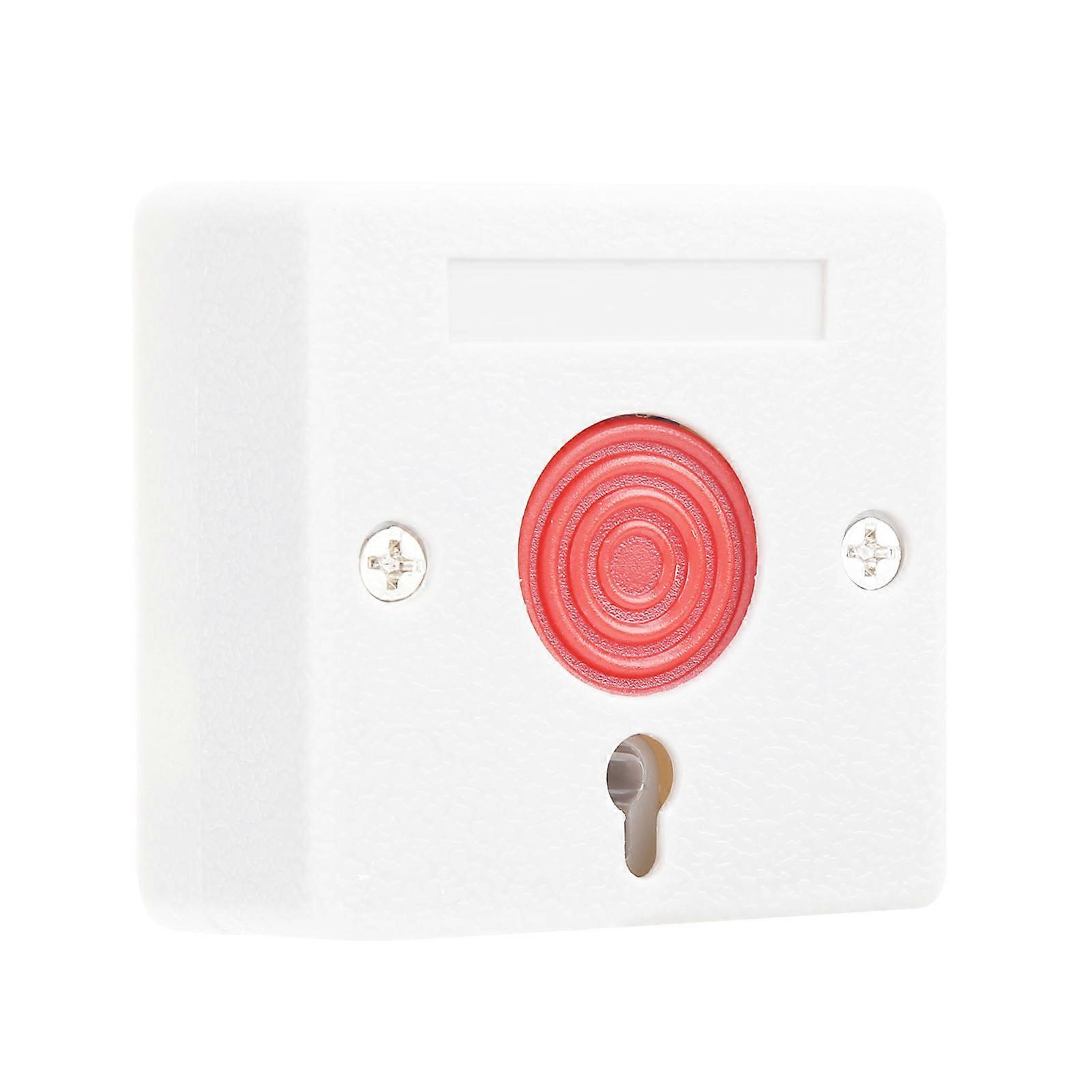 Key Reset Push Button Switch for Hospital Security Systems with Alarm Integration