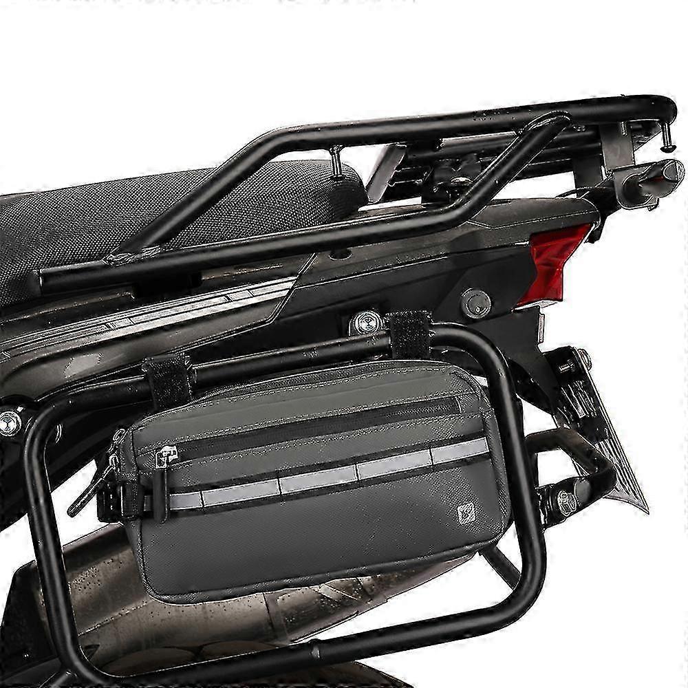 Rhinowalk 3l حقيبة دراجة نارية موتو حقيبة جانبية ذيل حقيبة الوفير حقيبة الخصر متعددة الوظائف في الهواء الطلق دراجة نارية أداة حقيبة الملحقات