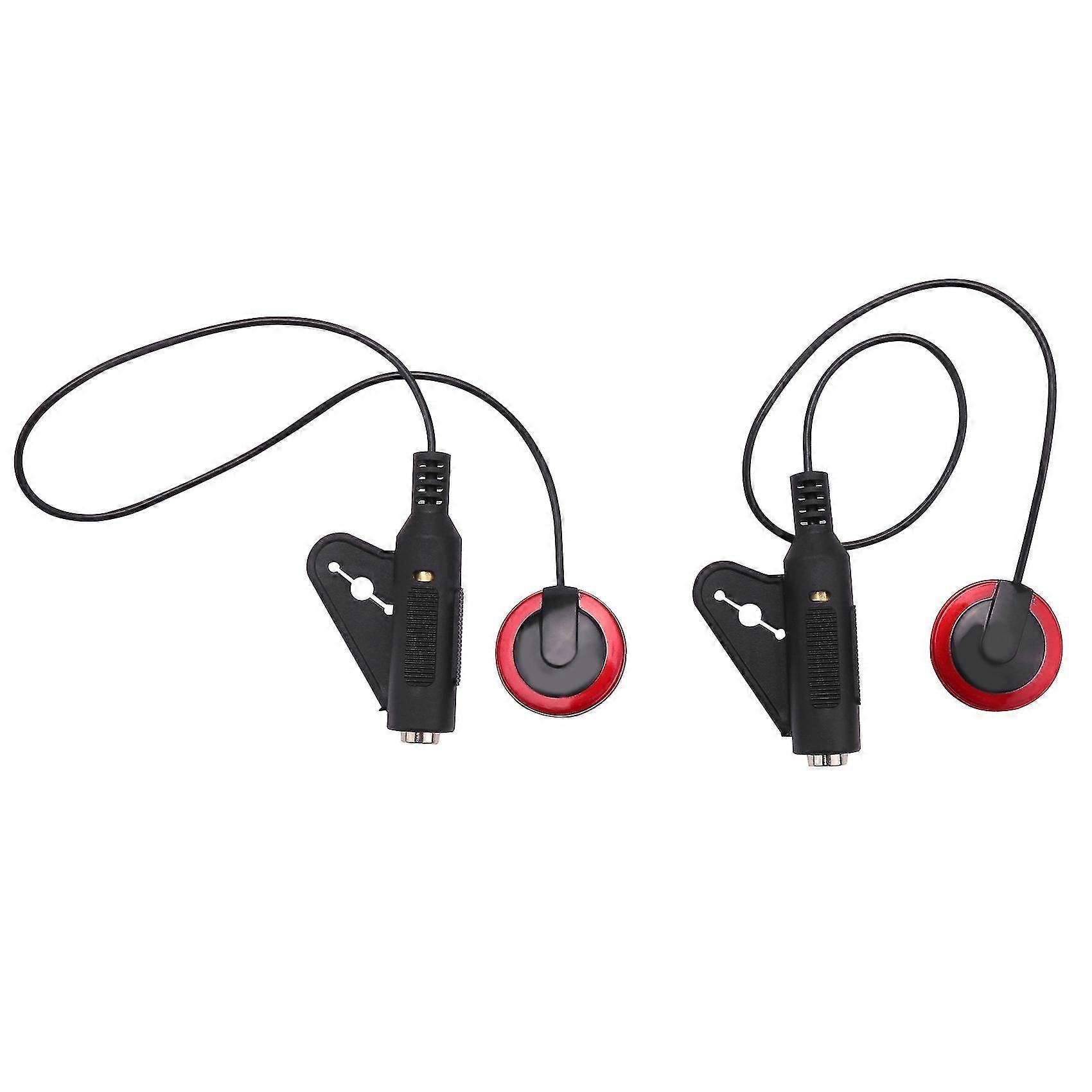 2pcs Piezo Contact Microphone Mic Pickup For Guitar Violin Banjo Mandolin Ukulele