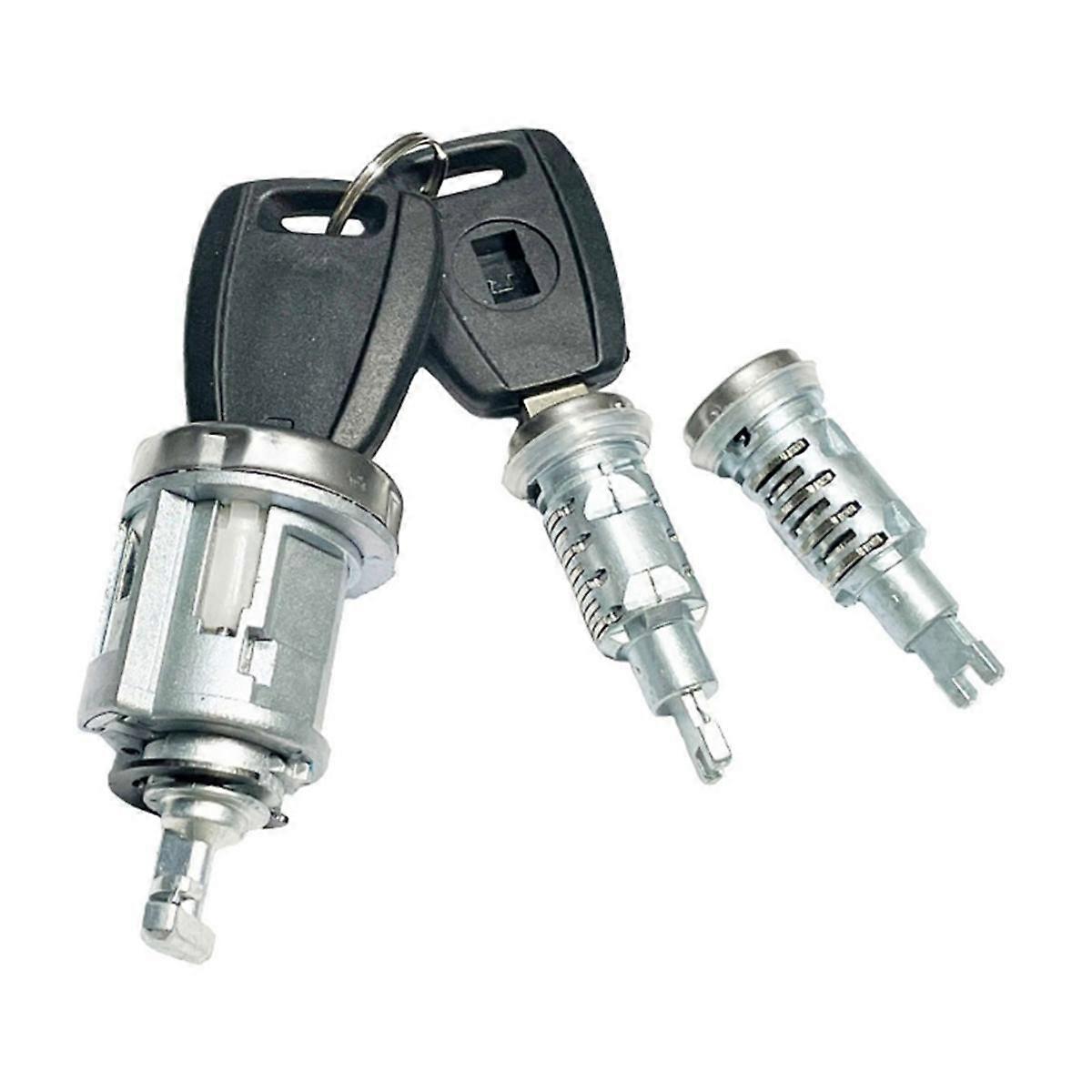 Car Ignition Lock Cylinder Car Door Rear Trunk Lock Barrel Cylinder Latch with 2 Keys for Ducato Relay