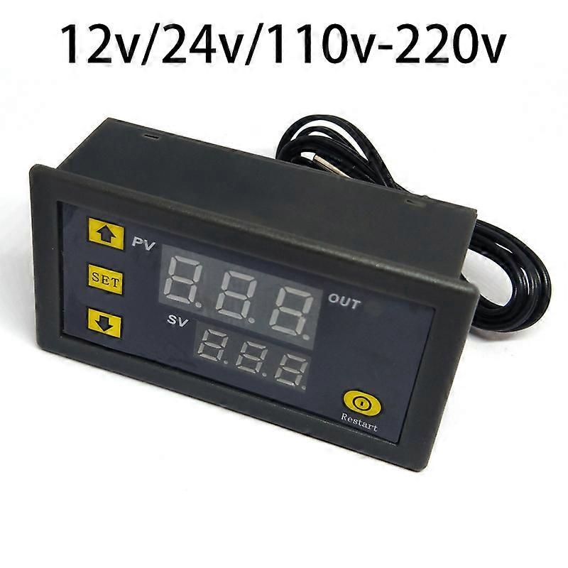 W3230 High Precision Temperature Controller Digital Display Thermostat Module Temp Sensor Temperature Switch Control Board