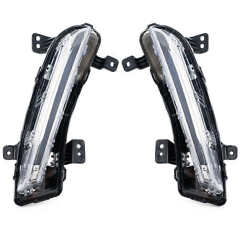 LED Front Bumper Light Daytime Running Light Turn Signal Lamp Fog Light DRL Car Accessories For MG Mulan MG4 EV 2022 2023