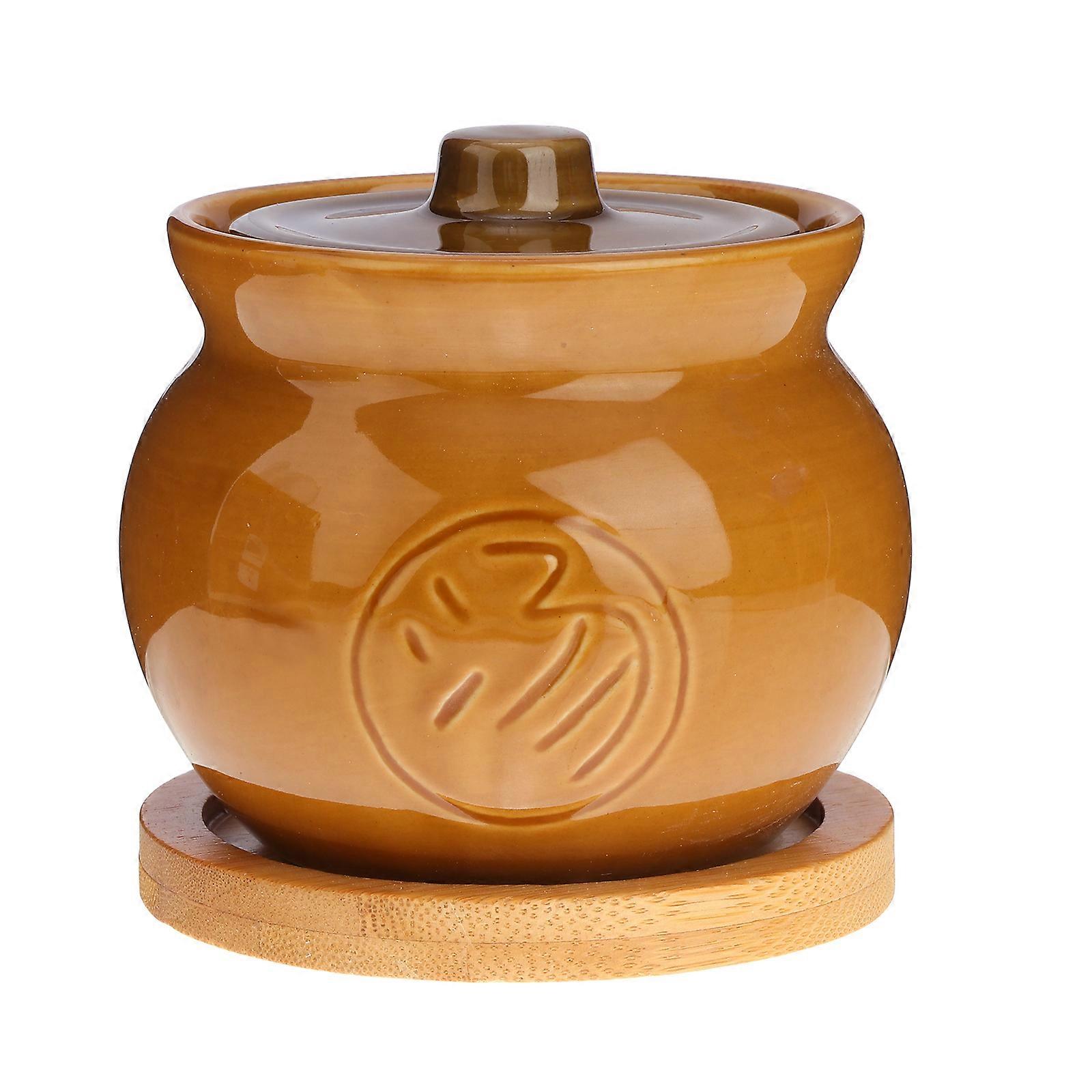 1 Set Retro ceramice Tocană oală practice ceramice Tocană Bol container alimentar