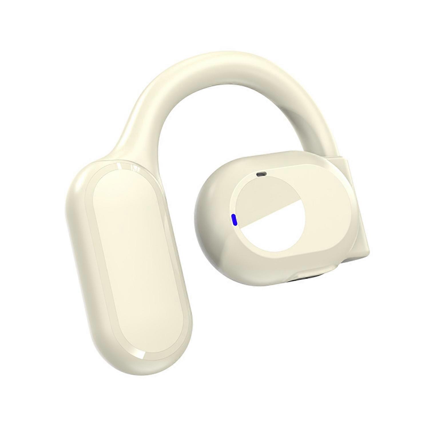 1 Pc Wireless Headset Directional Sound Ear Hanging Noise Reduction Low Latency Bluetooth-compatible