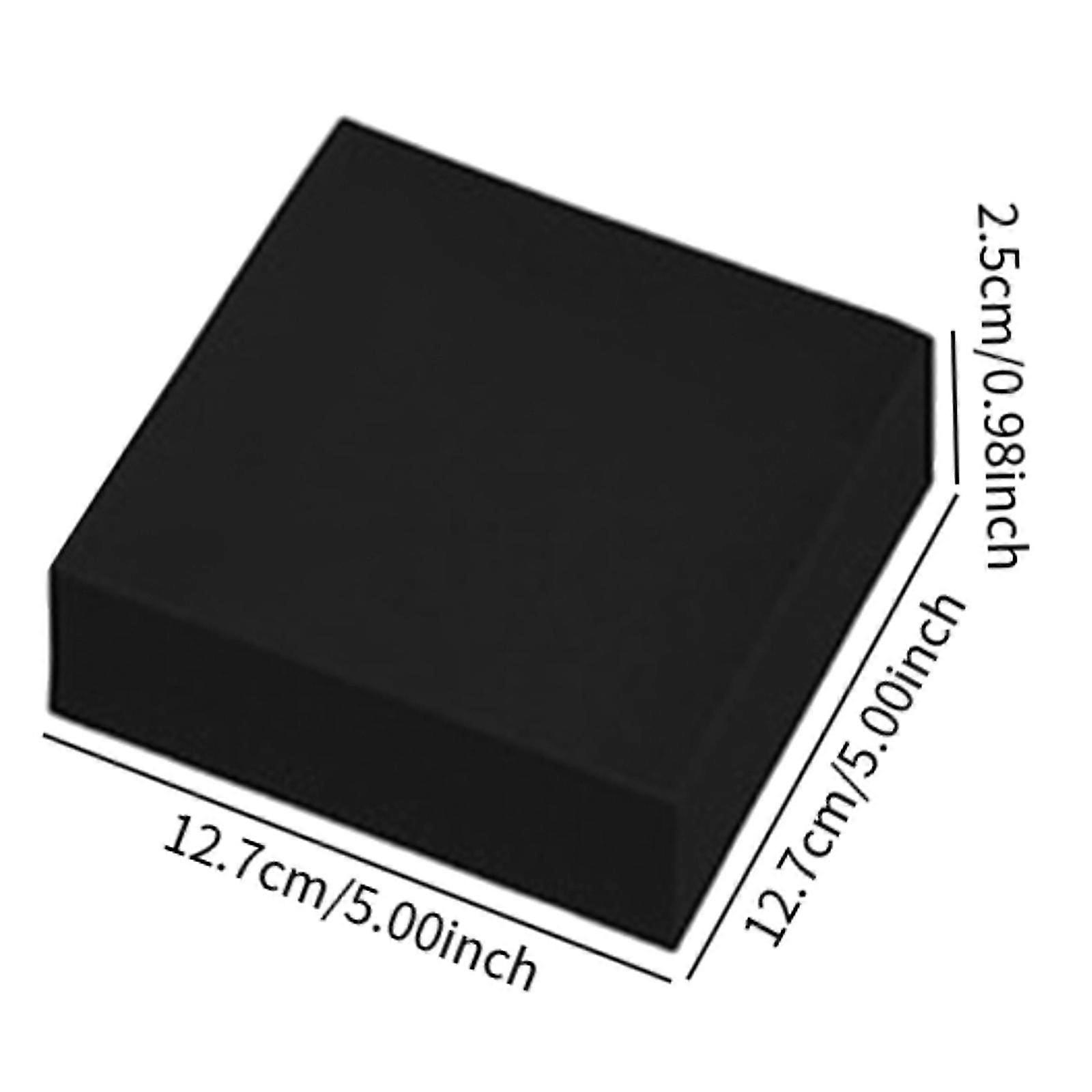 Black Buffet Riser Food Parties Stackable Space Saving Acrylic Display ...