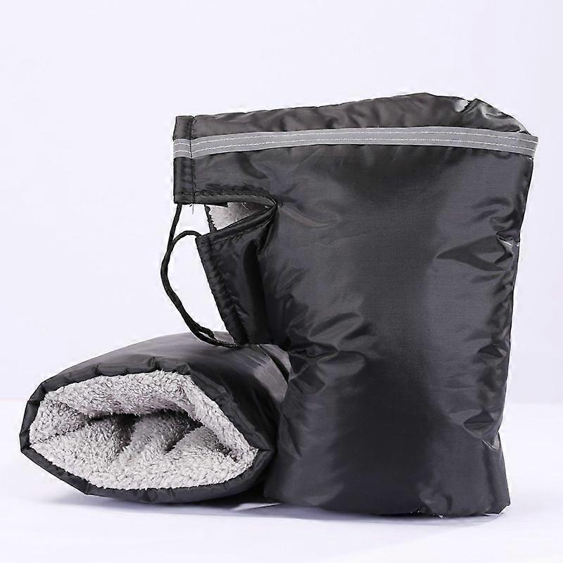 Motorcycle Riding Handlebars Gloves, Windproof & Waterproof Snowmobile Gloves