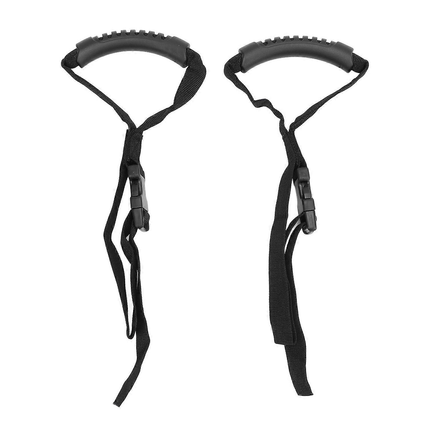 2Pcs Car Standing Aid Safety Handle Adjustable Nylon Portable High Strength Standing Assist Grab Han