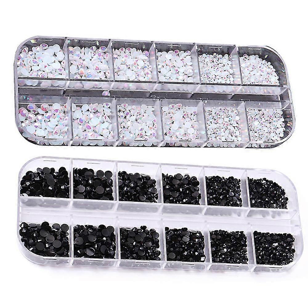 Flat Back Glass Rhinestones Crystals For Nail Art