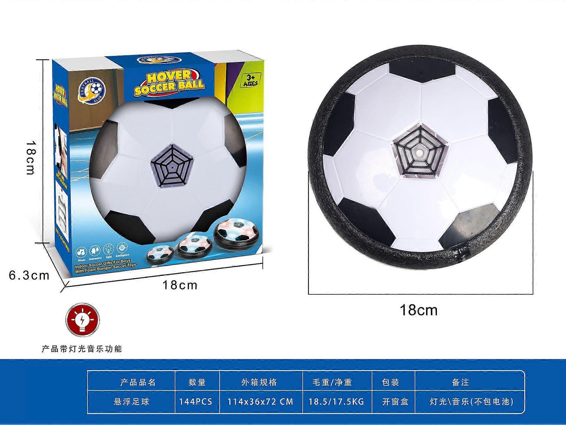 צעצועי כדורגל Beijiy לרחף השעיית כדור כדורגל כרית אוויר קצף צף ספורט הוביל אור גולש צעצוע הורה-ילד מתנות לילדים