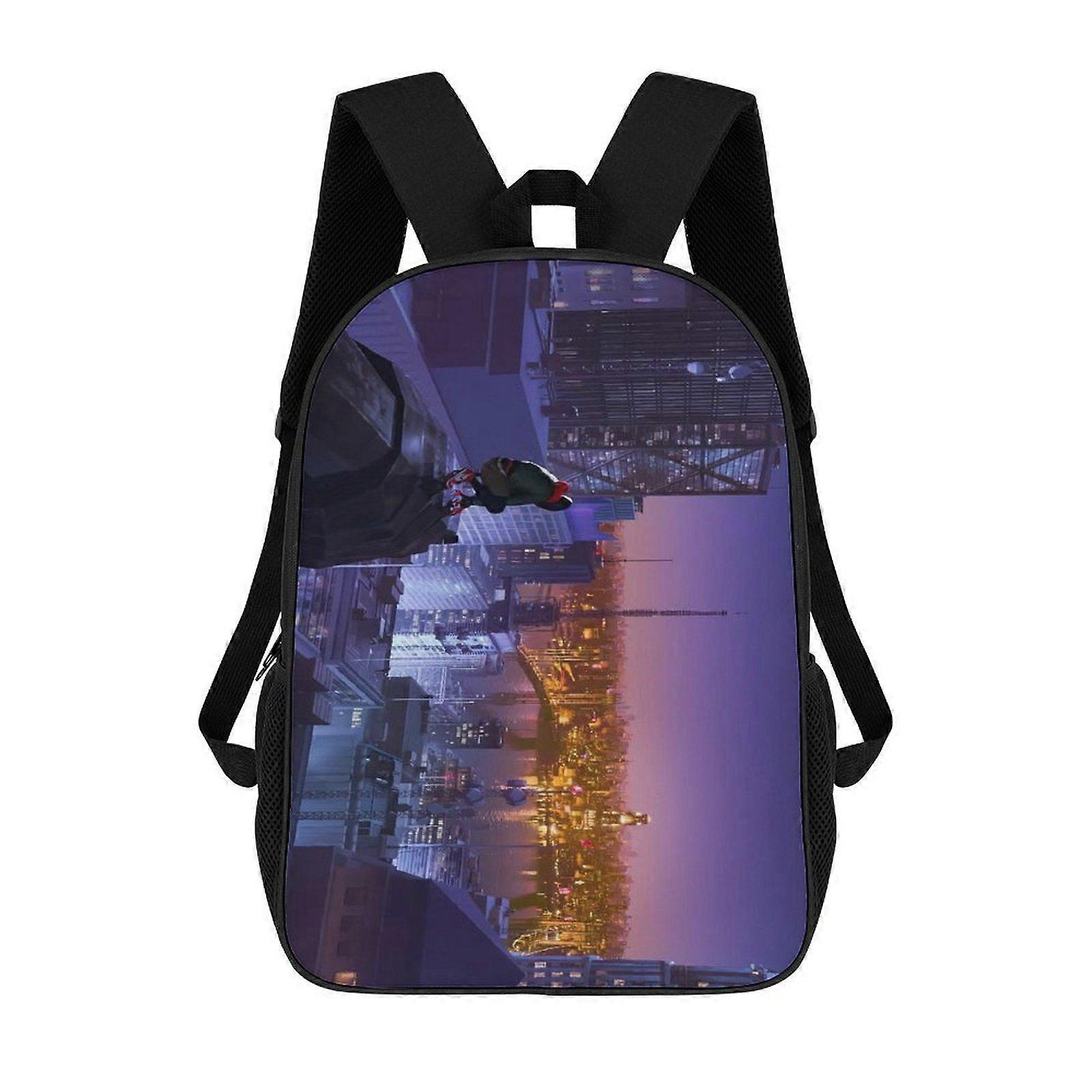 i2310 Miles Morales Backpack Shoulders DaypackBag Work Travel Classic Unisex Backpack kli2310