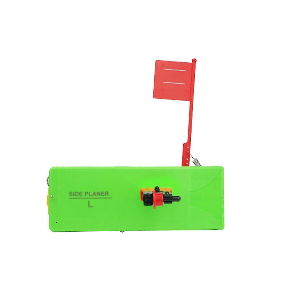 Fishing Planer Board ABS Bottom Angle Adjustable Trolling Push Button Splashing Float Boat Fishing