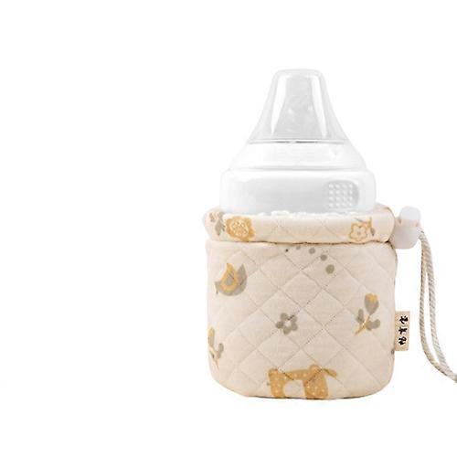 Insulated bottle, square bottle, insulated milk, convenient and portable set