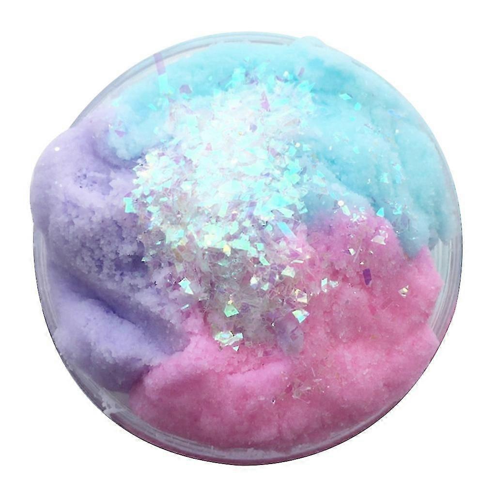 1pc Fluffy Slime Toy Clay Toy Diy Handmade Putty Sensory Toy Anxiety Toy