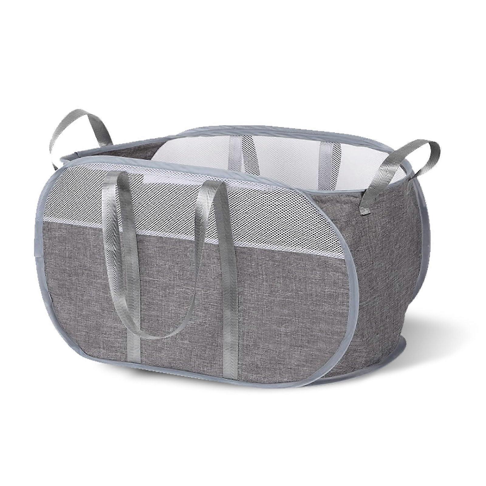 Collapsible Laundry Basket for Dorm with 65L Capacity