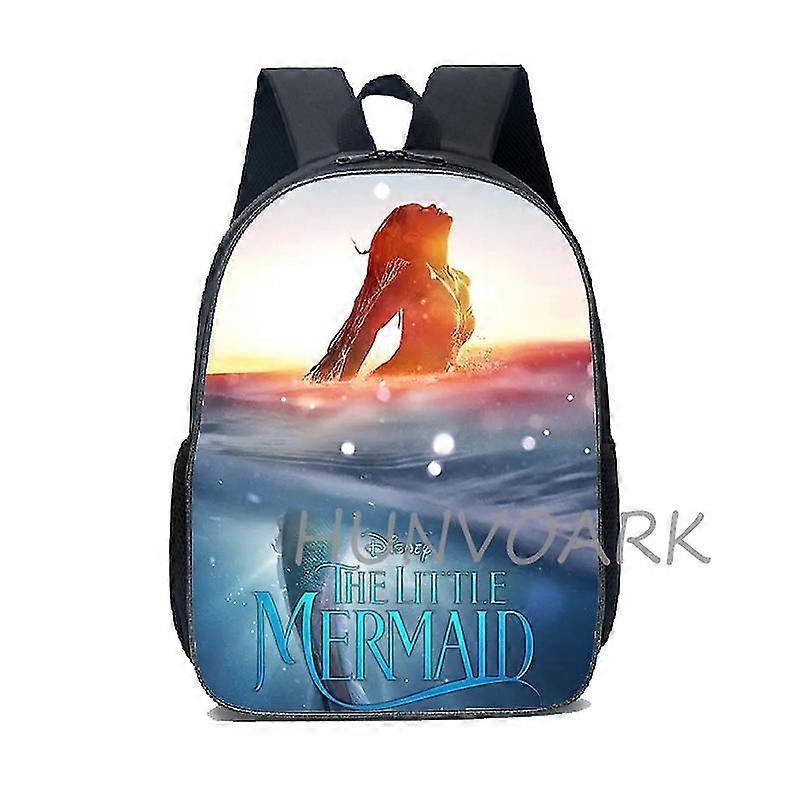 Snniv Disney The Little Mermaid Schoolbag Student Girls Boys Birthday Gift Backpack 2023 New Princes