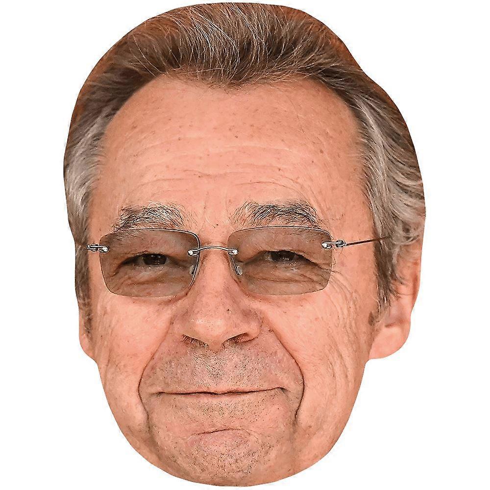 Michel Denisot (Glasses) Big Head. Larger than life mask.