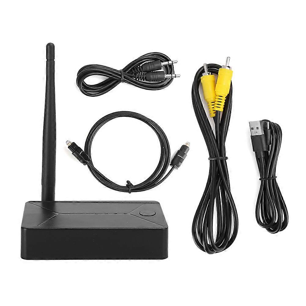 Multifunctional Bluetooth Audio Adapter With Optical AUX RCA Bypass, Designed For Enhanced Connectivity Between Non-Bluetooth Devices And Bluetooth