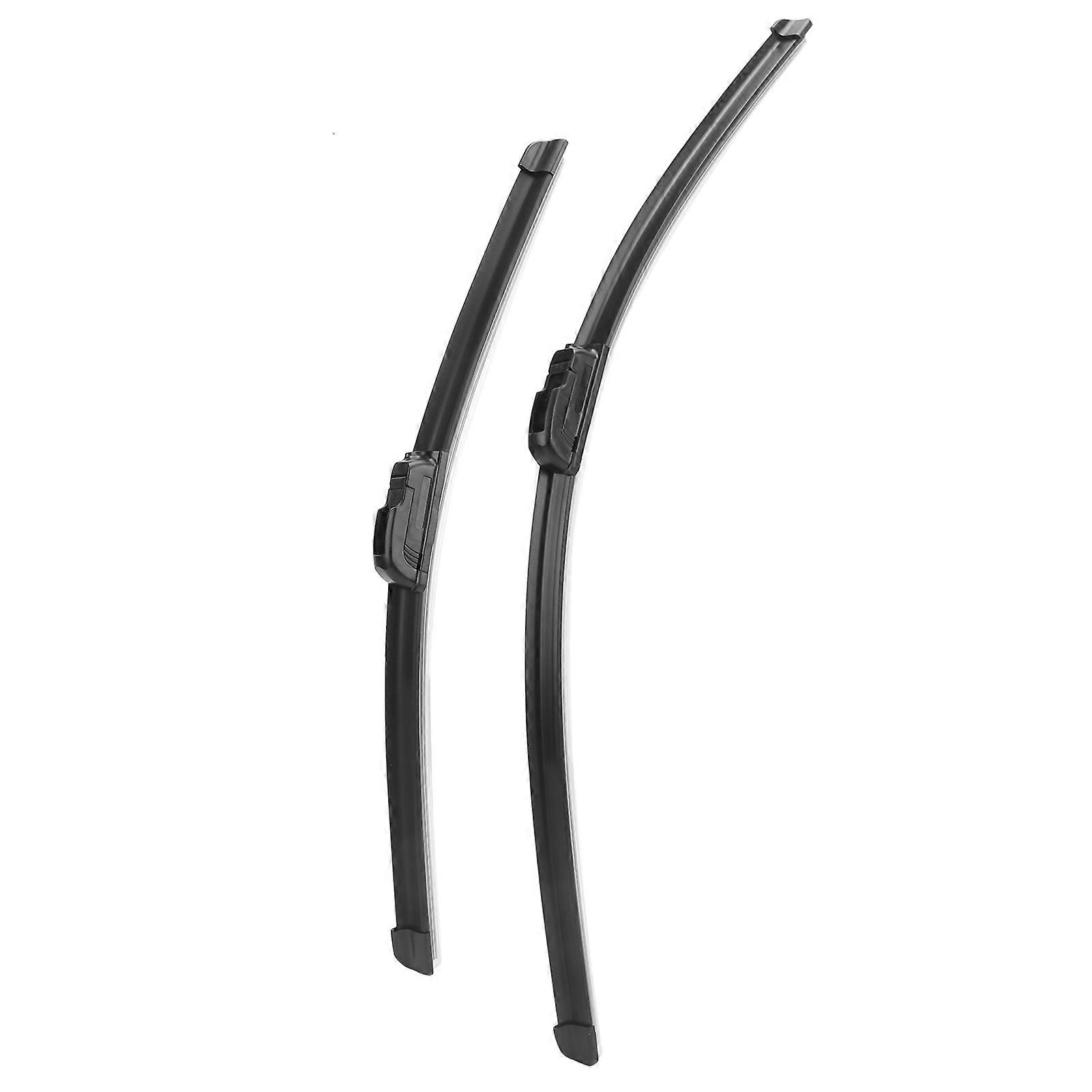 2pcs Front Windshield Windscreen Wiper Blades Bracketless Accessory for Fiat Ottimo