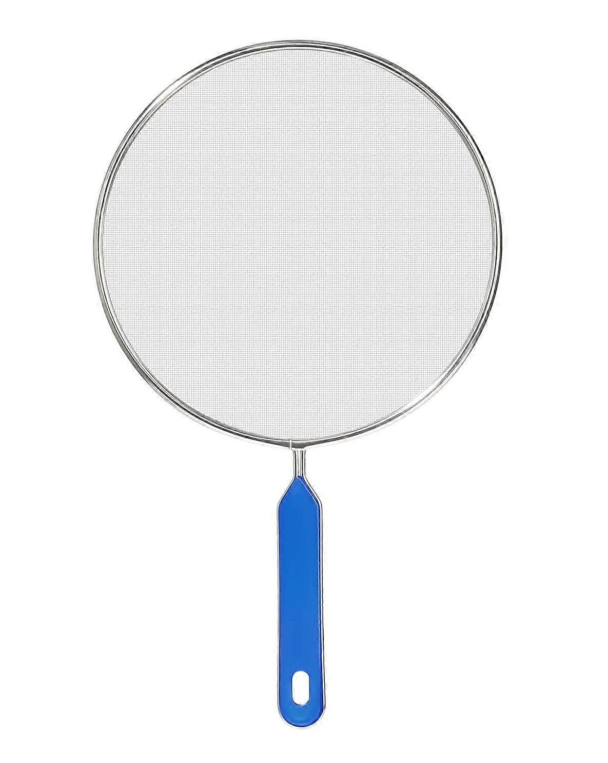 Frying Pan Splash Screen 8-Inch Stainless Steel Grease Splatter Guard With Handle