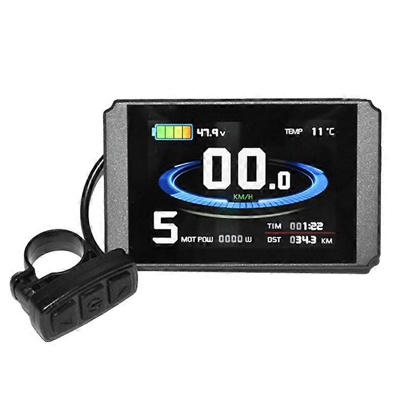 KT Ebike LCD Display 24V 36V 48V LCD8H Display Waterproof Connector
