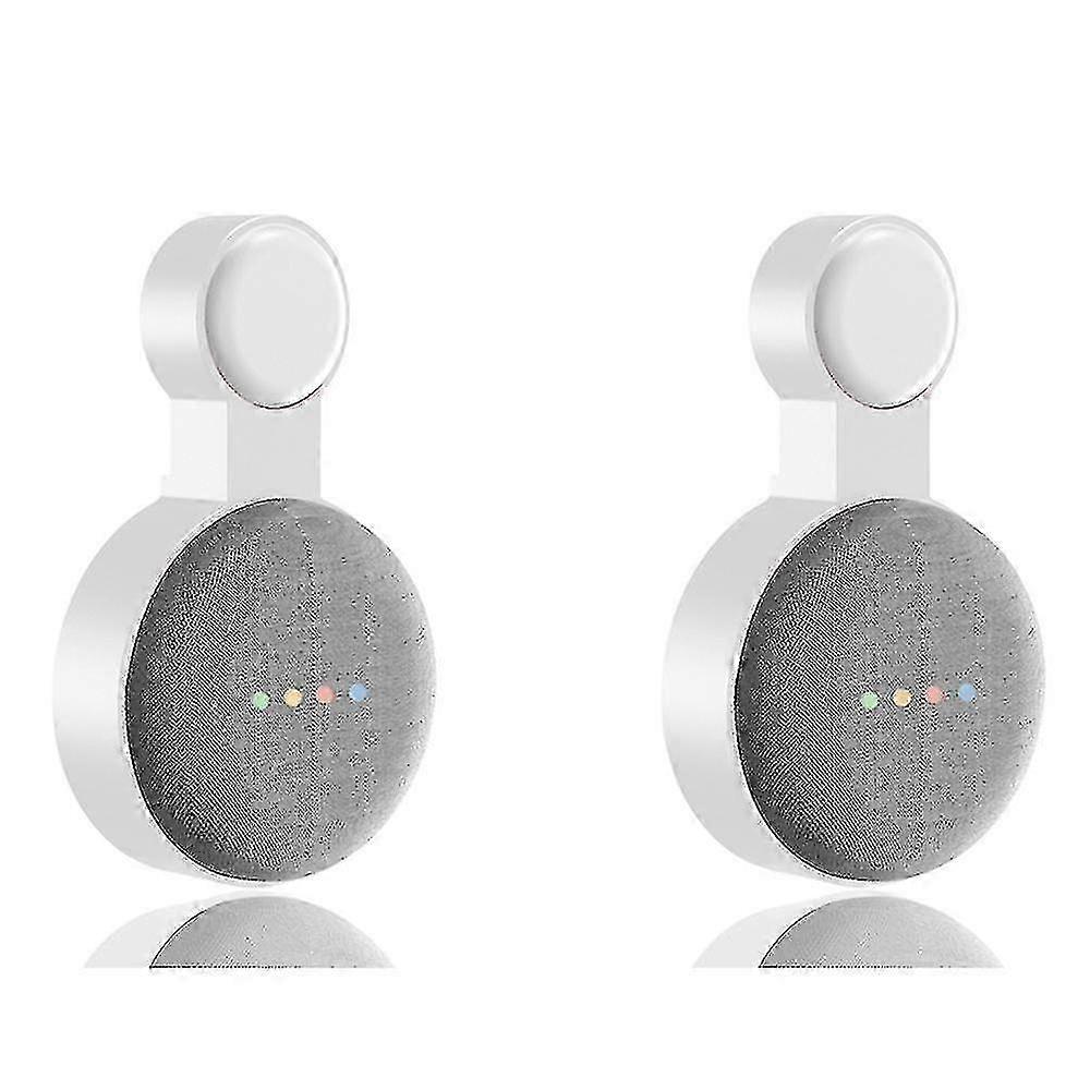 2 Pack Mini Wall Bracket Sockets for Google Audio Second Gen Hanging Mount Brackets