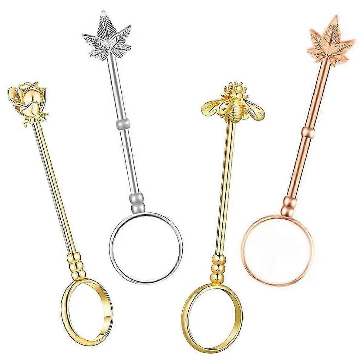 4PCS Halterung Clip Finger Fixierung Ring Finger Halter Mode Halter