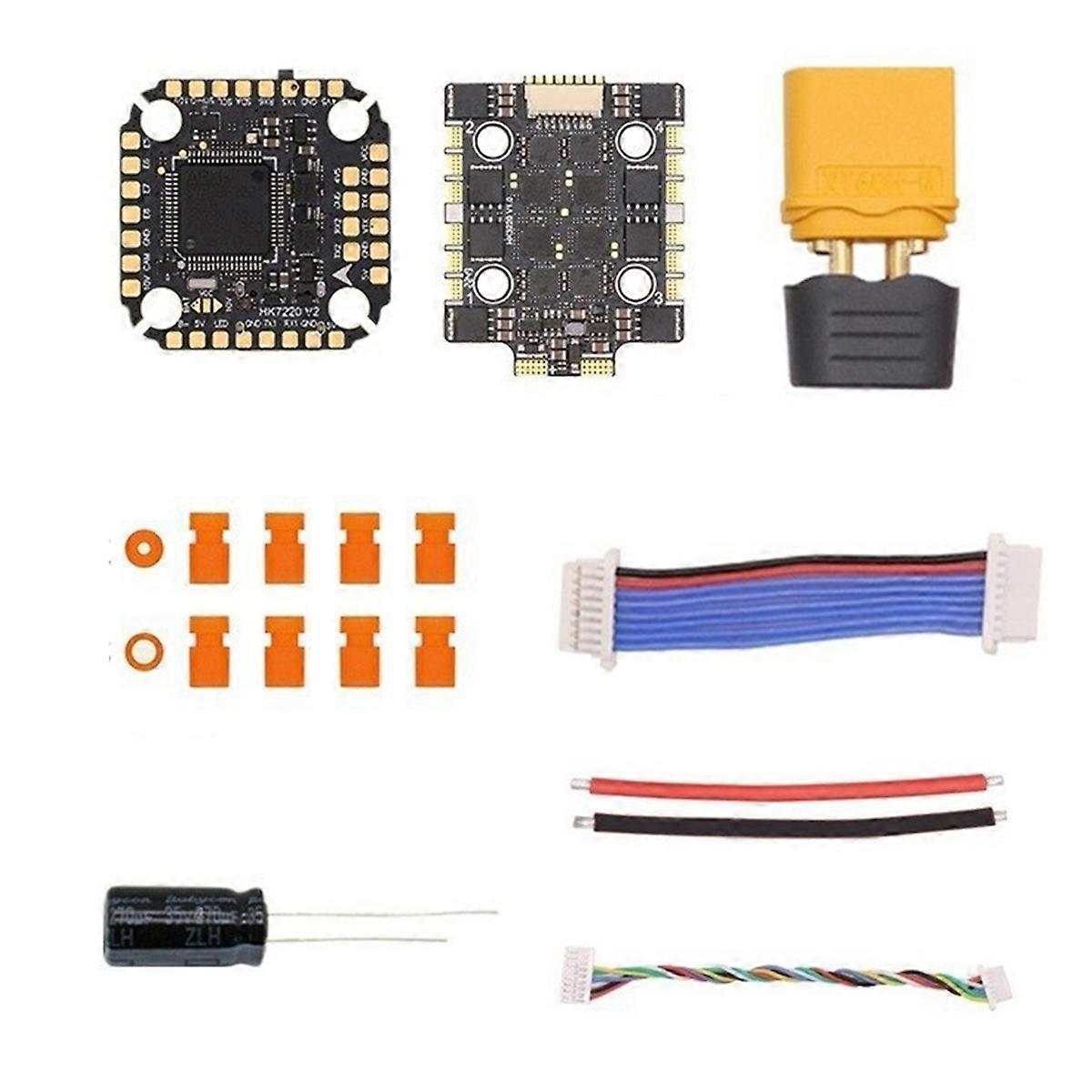 F722 V2 Flight Controller 60A Mini ESC 20x20MM for FPV Racing Drone